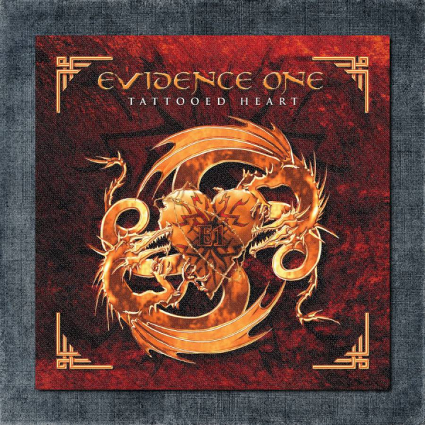 Evidence One Back Patch, Evidence One - Tattooed Heart Big Back Patch