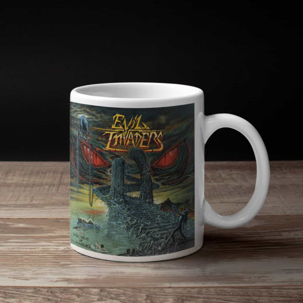 Evil Invaders Coffee Mug, Evil Invaders Pulses Of Pleasure Coffee Mug
