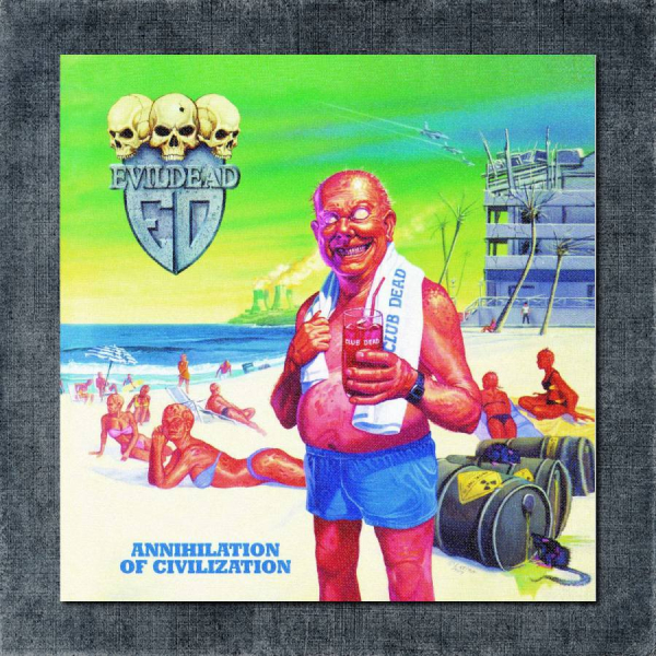 Evildead Back Patch, Evildead - Annihilation Of Civilization Big Back Patch
