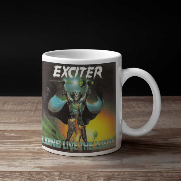 Exciter Coffee Mug, Exciter Long Live The Loud Coffee Mug