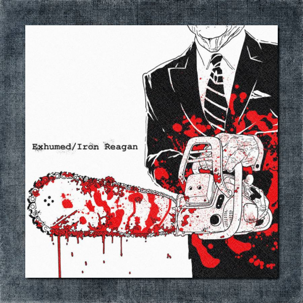 Exhumed Back Patch, Exhumed - Iron Reagan Big Back Patch