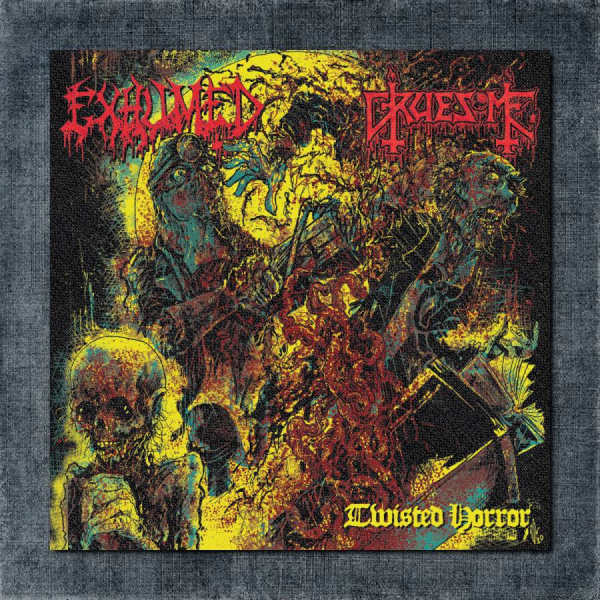 Exhumed Back Patch, Exhumed - Twisted Horror Big Back Patch