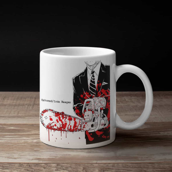 Exhumed Coffee Mug, Exhumed Iron Reagan Coffee Mug