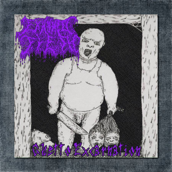 Exhumed Flesh Back Patch, Exhumed Flesh - Ghetto Excarnation Big Back Patch