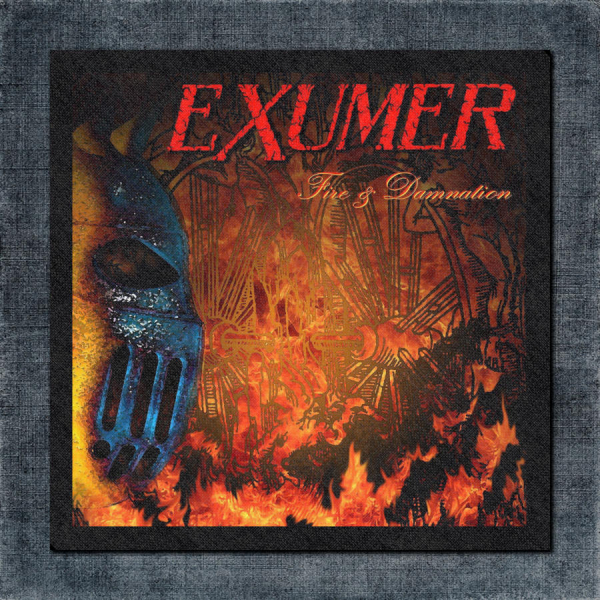 Exumer Back Patch, Exumer - Fire & Damnation Big Back Patch
