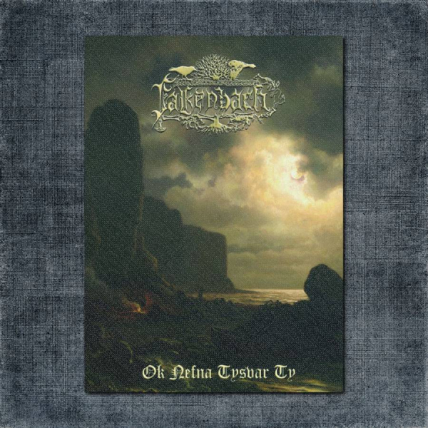 Falkenbach Back Patch, Falkenbach - Ok Nefna Tysvar Ty Big Back Patch