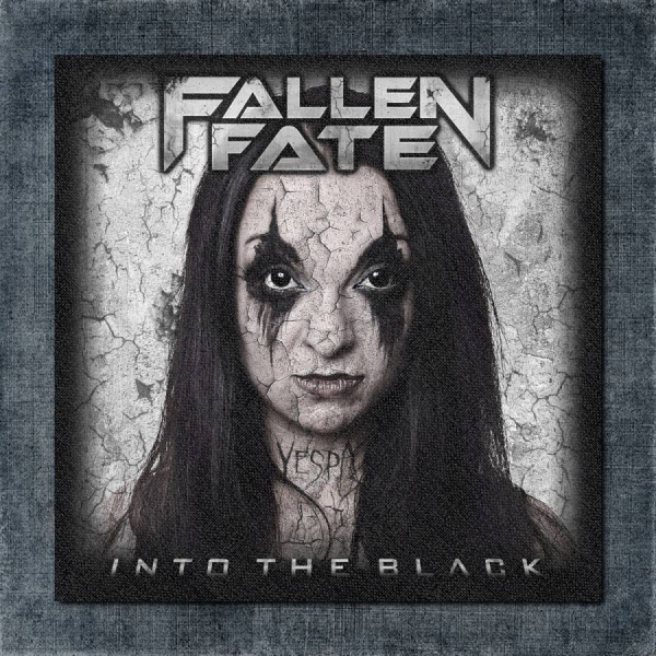 Fallen Fate Back Patch, Fallen Fate - Into the Black Big Back Patch