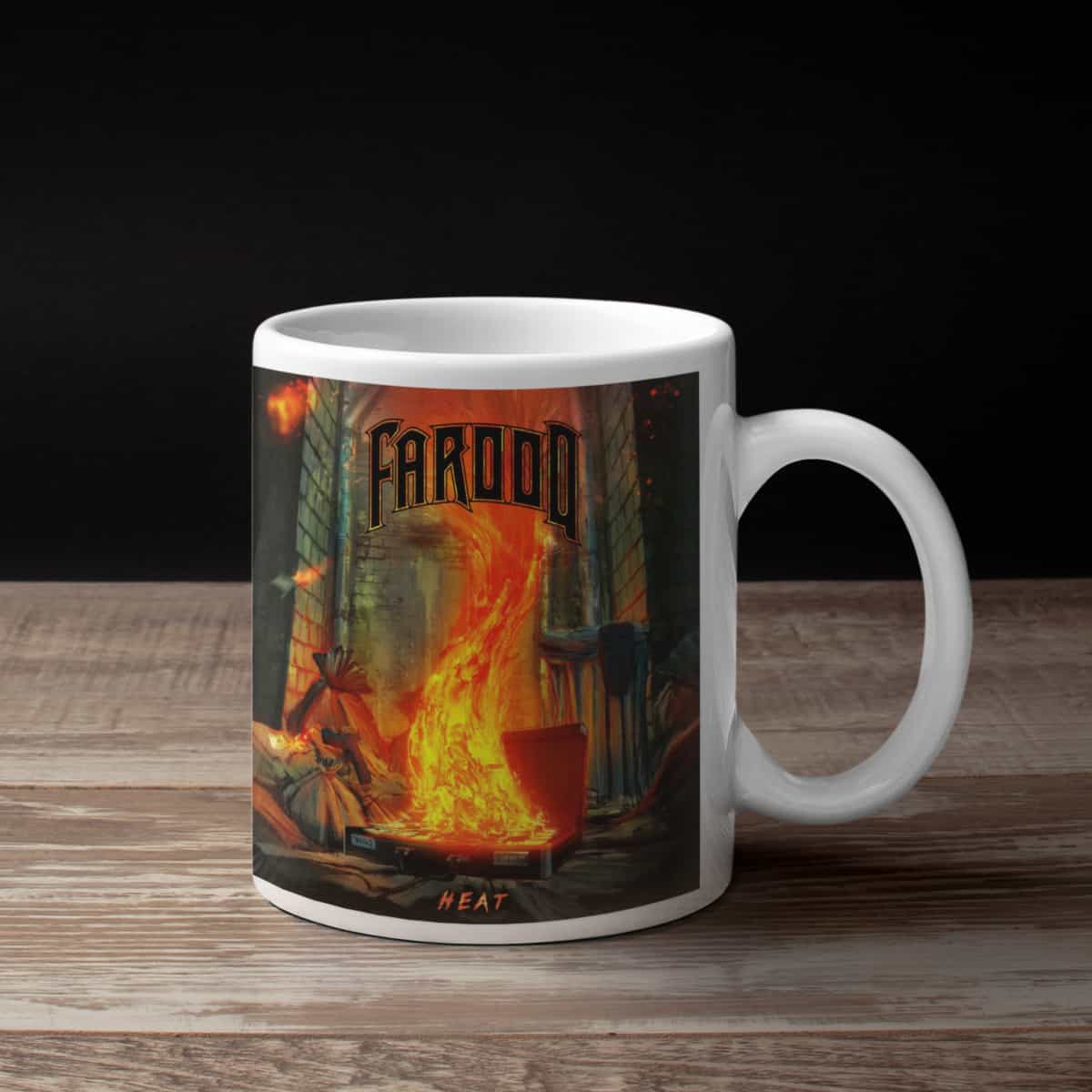 Farooq Coffee Mug, Farooq Heat Coffee Mug