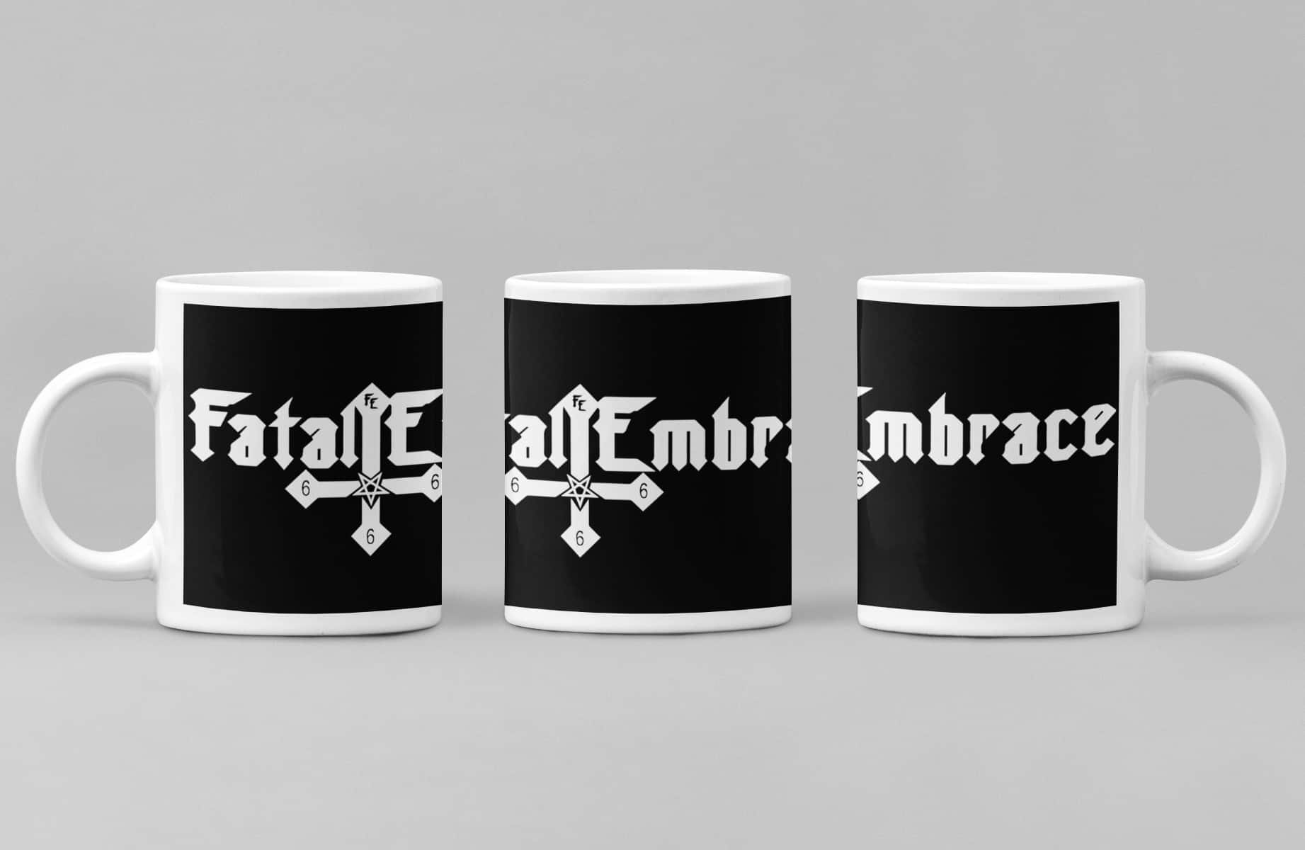 Fatal Embrace Coffee Mug, Fatal Embrace Logo Coffee Mug