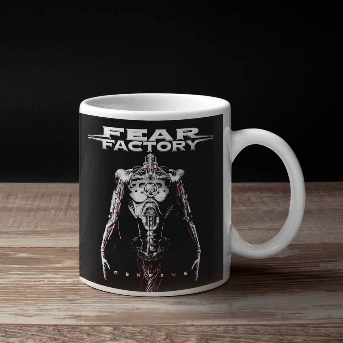 Fear Factory Coffee Mug, Fear Factory Genexus Coffee Mug