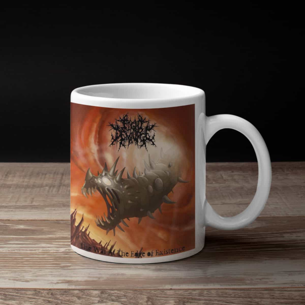 Fight the Demiurge Coffee Mug, Fight the Demiurge The War at the Edge of Existence Coffee Mug