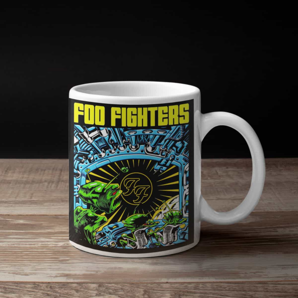 Foo Fighters Coffee Mug, Foo Fighters Artwork Coffee Mug