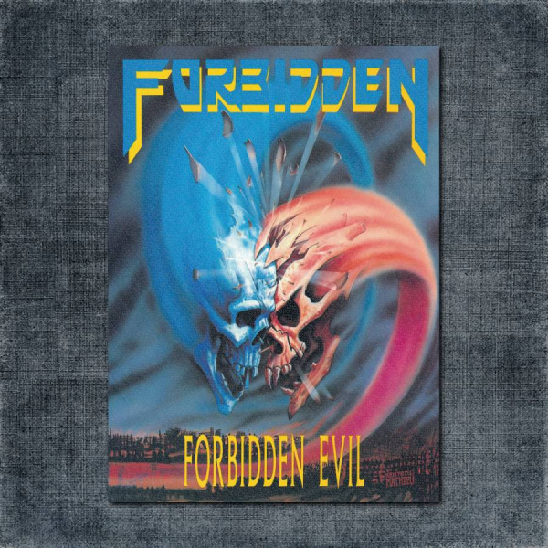 Forbidden Back Patch, Forbidden - Forbidden Evil Big Back Patch