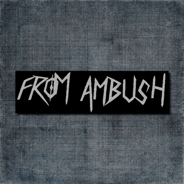 From Ambush Back Patch, From Ambush Logo Big Back Patch