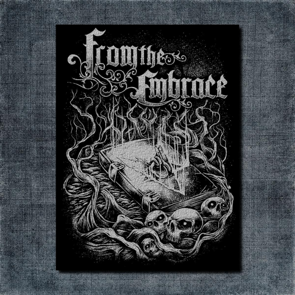 From The Embrace Back Patch, From The Embrace Artwork Big Back Patch