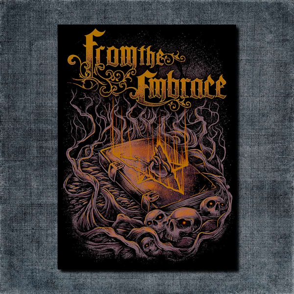 From The Embrace Back Patch, From The Embrace Artwork Big Back Patch