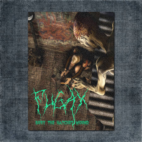 Fugax Back Patch, Fugax - Bury The Hatchet Wound Big Back Patch