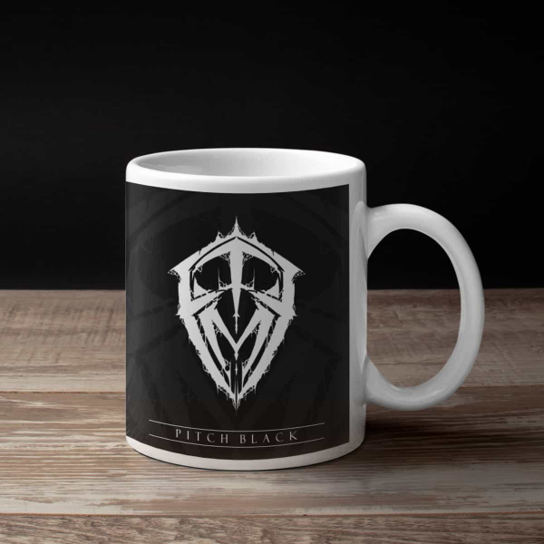 Funeral For The Masses Coffee Mug, Funeral For The Masses Pitch Black Coffee Mug