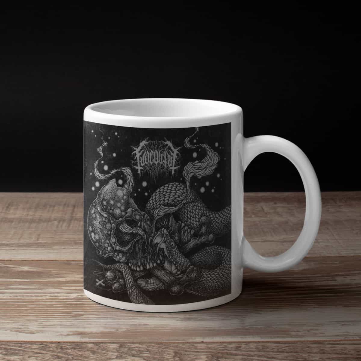 Fuoco Fatuo Coffee Mug, Fuoco Fatuo The Viper Slithers In The Ashes Of What Remains Coffee Mug