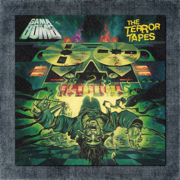 Gama Bomb Back Patch, Gama Bomb - The Terror Tapes Big Back Patch