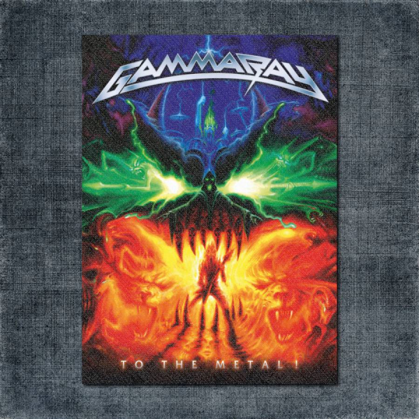 Gamma Ray Back Patch, Gamma Ray - To The Metal 2010 Big Back Patch