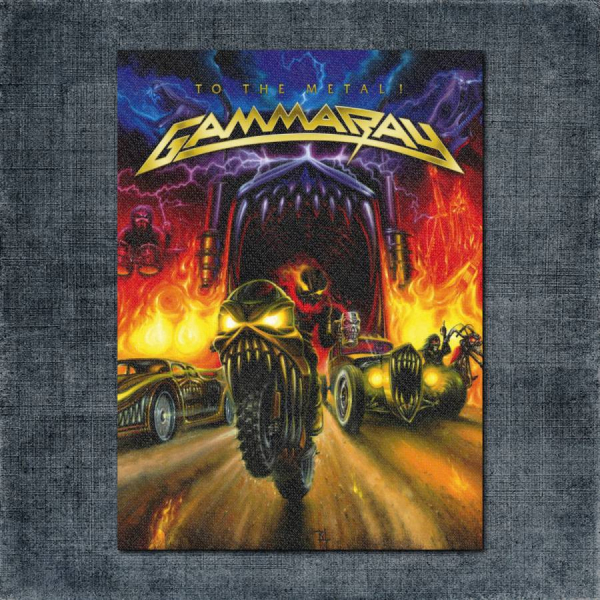 Gamma Ray Back Patch, Gamma Ray - To The Metal Big Back Patch