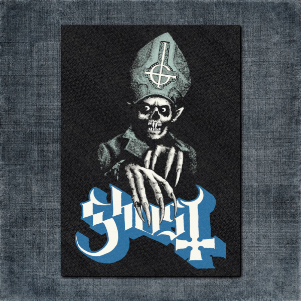 Ghost Back Patch, Ghost Artwork Big Back Patch