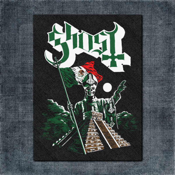 Ghost Back Patch, Ghost Ghost in Mexico Big Back Patch