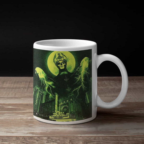 Ghost Coffee Mug, Ghost Artwork Coffee Mug