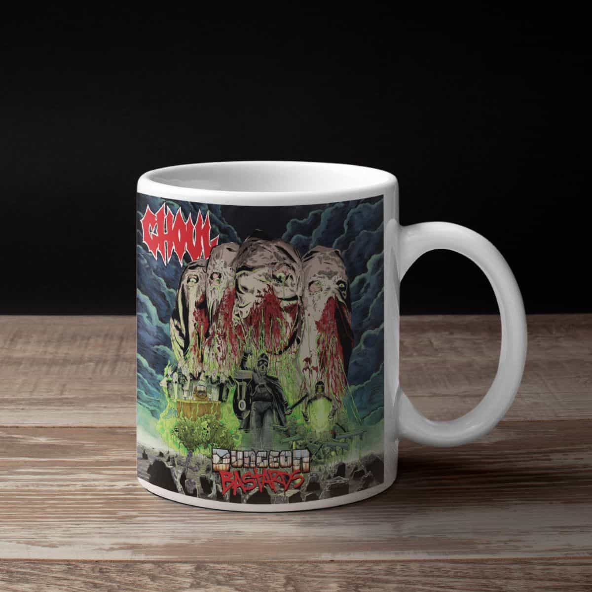 Ghoul Band Coffee Mug, Ghoul Dungeon Bastards Mug