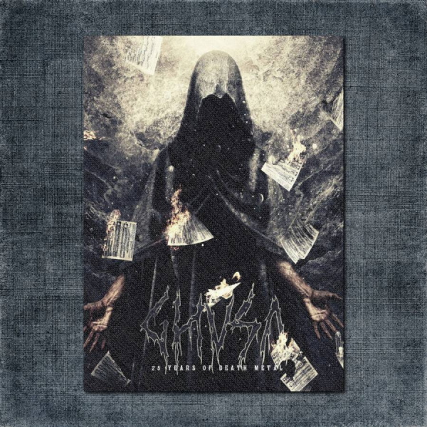 Ghusa Back Patch, Ghusa - 25 Years Of Death Metal Big Back Patch