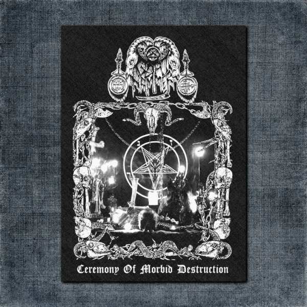Goathammer Back Patch, Goathammer Ceremony of Morbid Destruction Big Back Patch