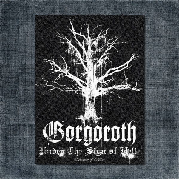 Gorgoroth Back Patch, Gorgoroth - Under The Sign of Hell Big Back Patch