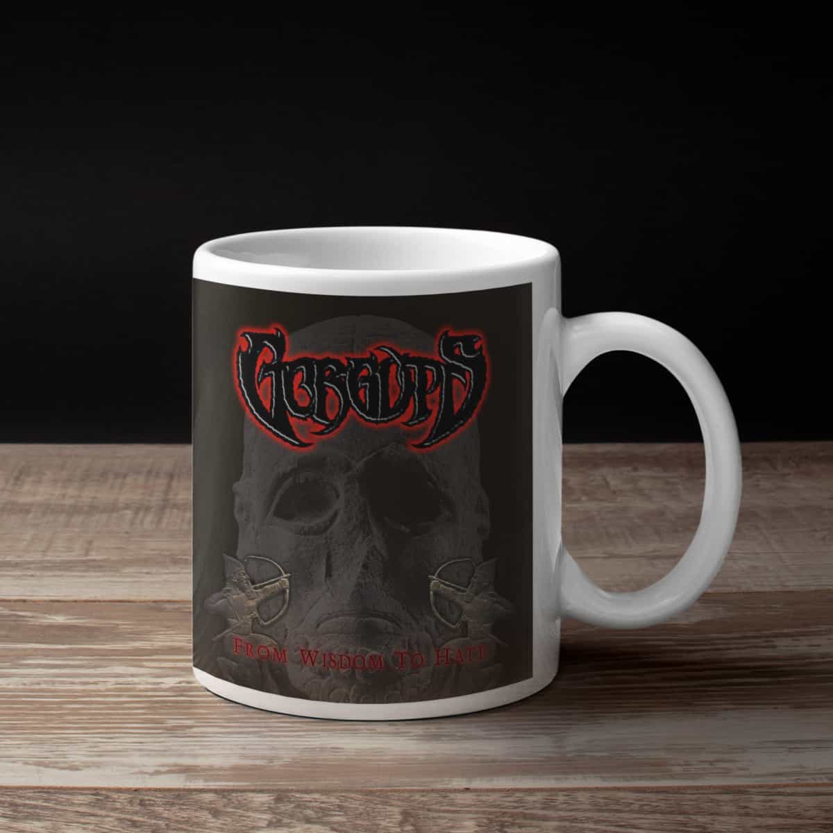 Gorguts Coffee Mug, Gorguts From Wisdom To Hate Coffee Mug
