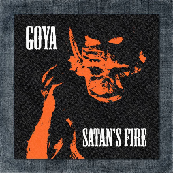 Goya Back Patch, Goya - Satan's Fire Big Back Patch