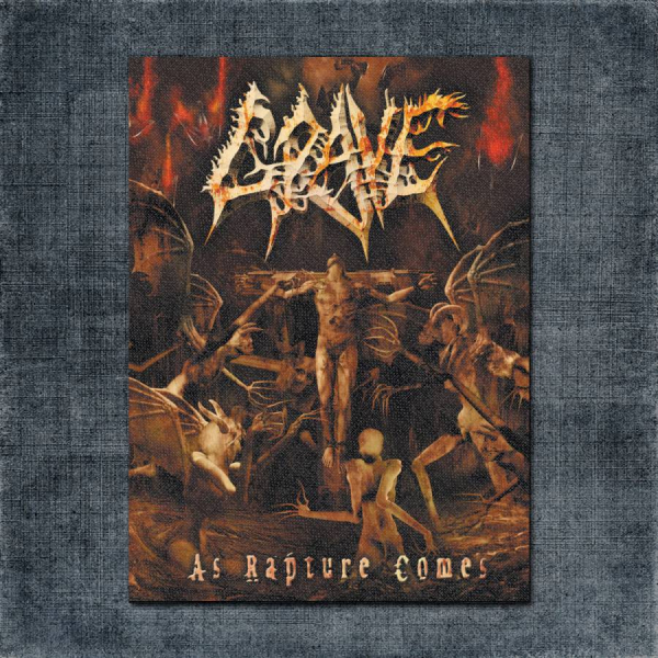 Grave Back Patch, Grave - As Rapture Comes Big Back Patch