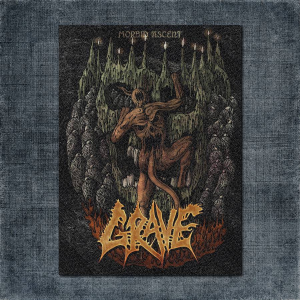 Grave Back Patch, Grave - Morbid Ascent Big Back Patch