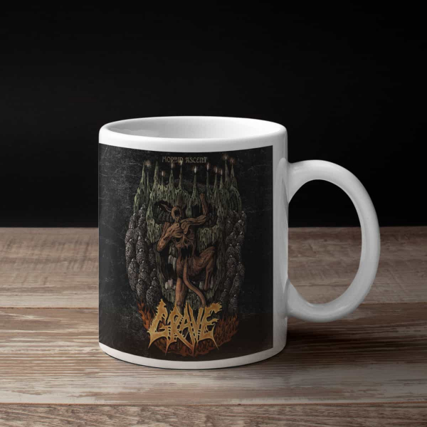 Grave Coffee Mug, Grave Morbid Ascent Coffee Mug