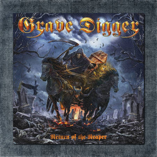 Grave Digger Back Patch, Grave Digger - Return Of The Reaper Big Back Patch