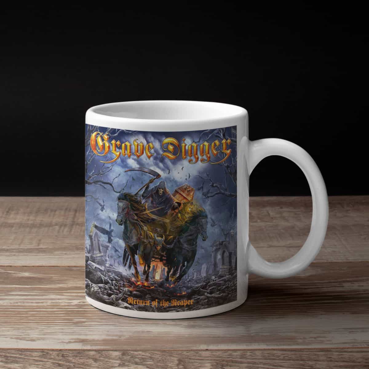 Grave Digger Coffee Mug, Grave Digger Return Of The Reaper Coffee Mug