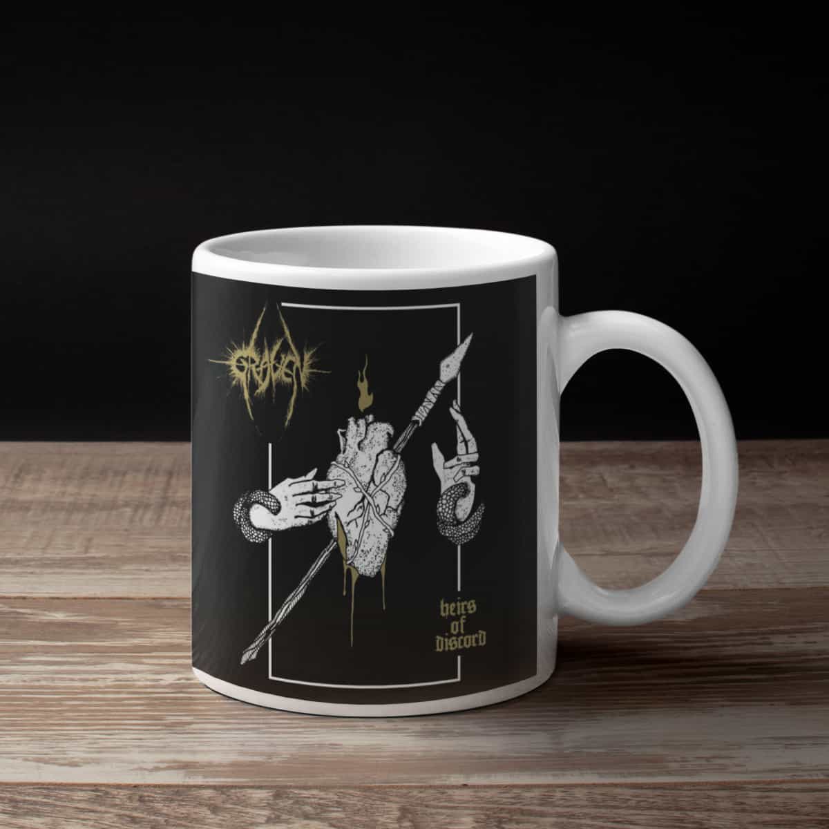 Graven Coffee Mug, Graven Heirs Of Discord Coffee Mug