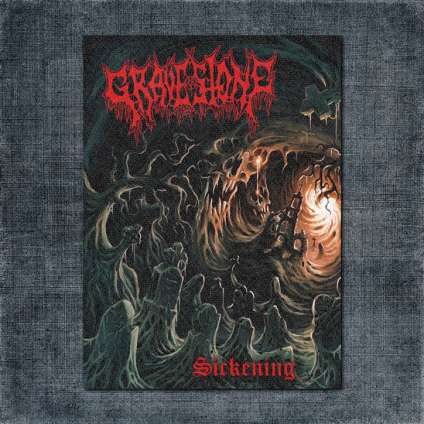 Gravestone Back Patch, Gravestone - Sickening Big Back Patch