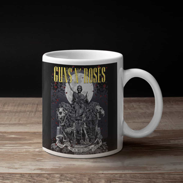 Guns N' Roses Coffee Mug, Guns N' Roses Tour Coffee Mug