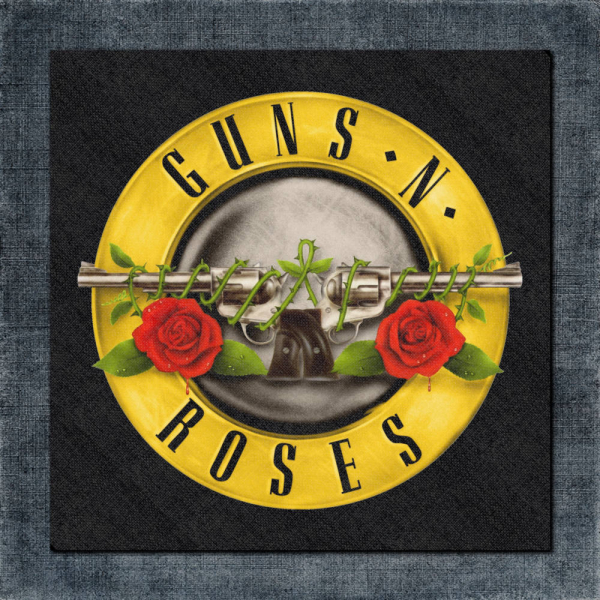 Guns n Roses Back Patch, Guns n Roses Artwork Big Back Patch