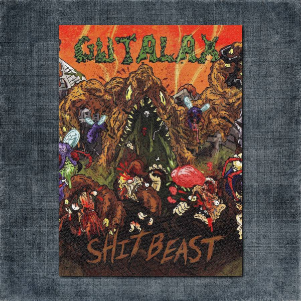 Gutalax Back Patch, Gutalax - Shit Beast Big Back Patch