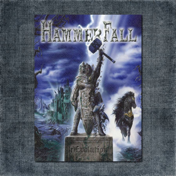 Hammerfall Back Patch, Hammerfall - (r)Evolution Big Back Patch