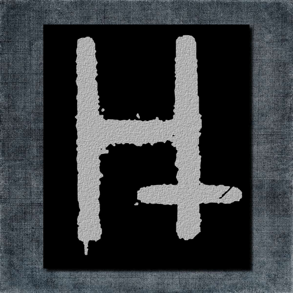 Hate Back Patch, Hate Logo Big Back Patch