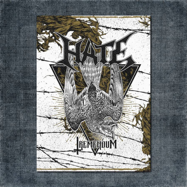 Hate Back Patch, Hate - Tremendum Big Back Patch