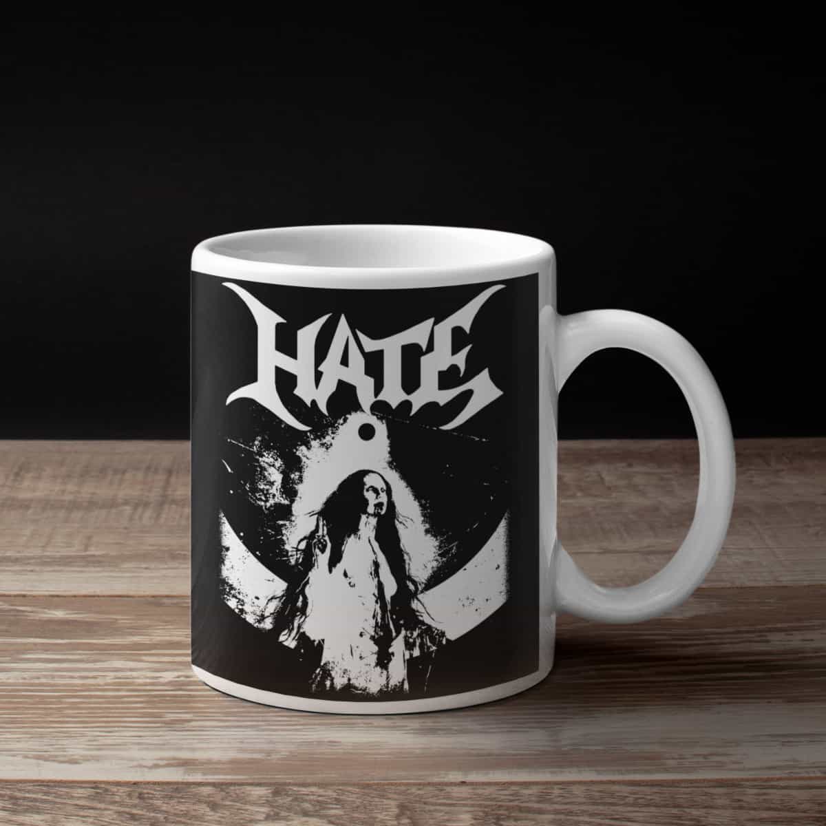 Hate Coffee Mug, Hate Solarflesh Coffee Mug