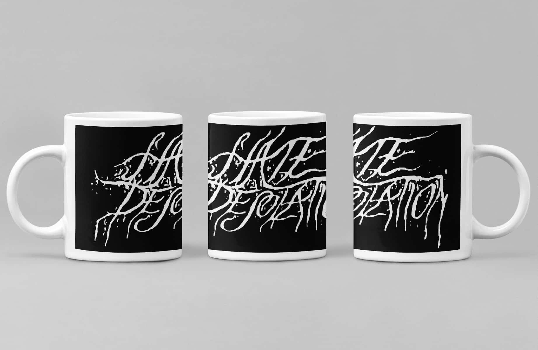 Hate Desolation Coffee Mug, Hate Desolation Logo Coffee Mug